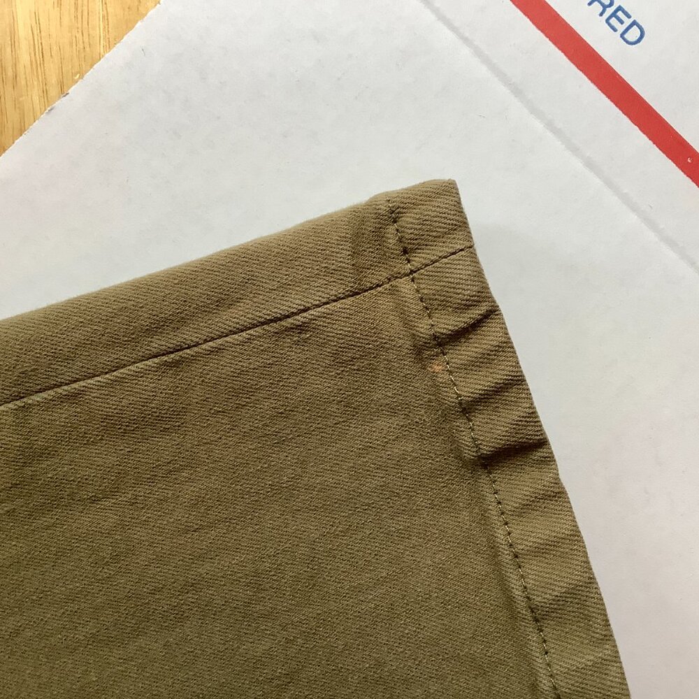 Frame Ali V-yoke High Waist Crop Wide Leg Jeans In Green 30 - Picture 5 of 5